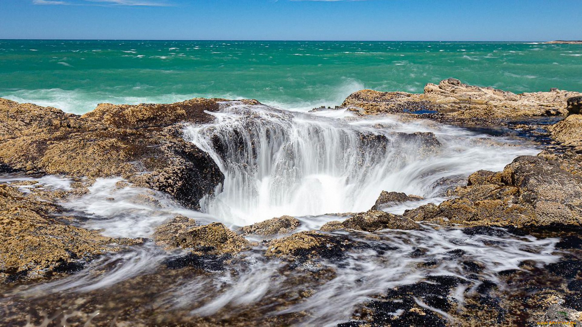 thor`s well, oregon coast, , , thor's, well, oregon, coast